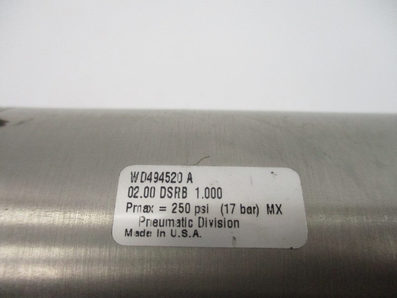 SCHRADER BELLOWS 02.00DSRB1.000 250PSI NSNP