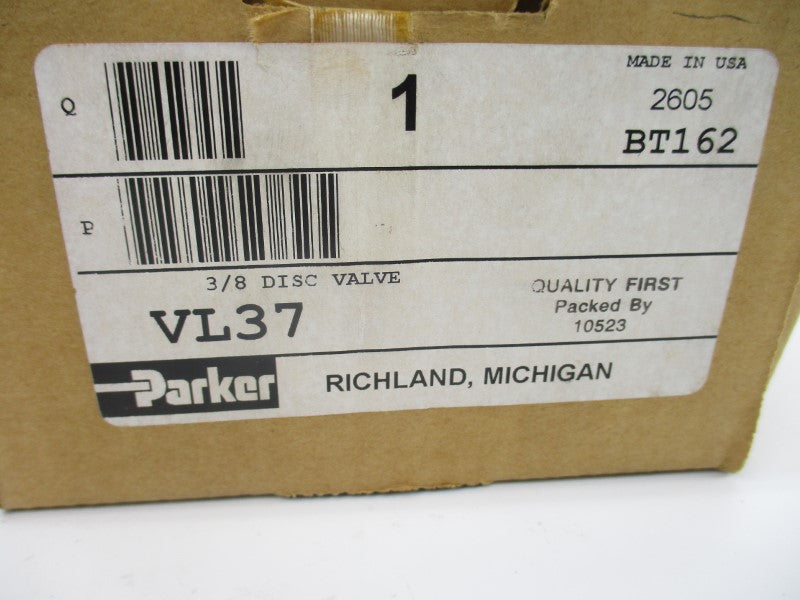 PARKER VL37 150PSI 3/8" NSMP