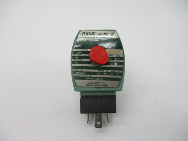 ASCO OPKF8262H006 110/120V 120-185PSI 1/8" NSMP