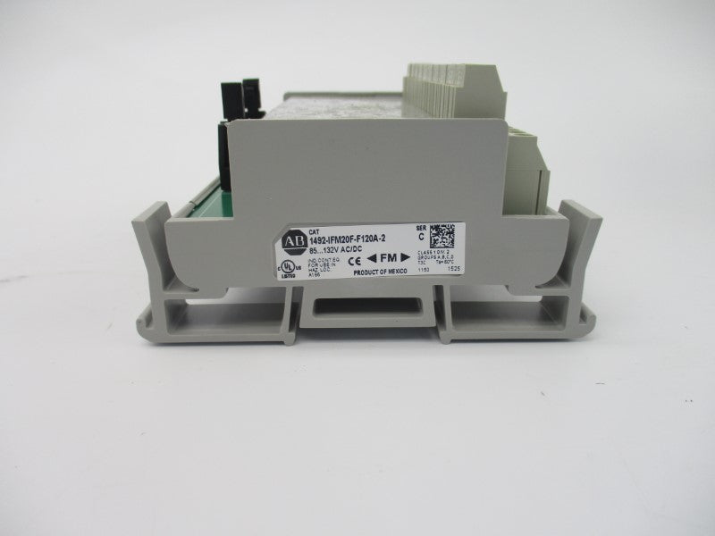 ALLEN BRADLEY 1492-IFM20F-F120A-2 SER. C 85-132VAC/DC (BR/WH) NSMP
