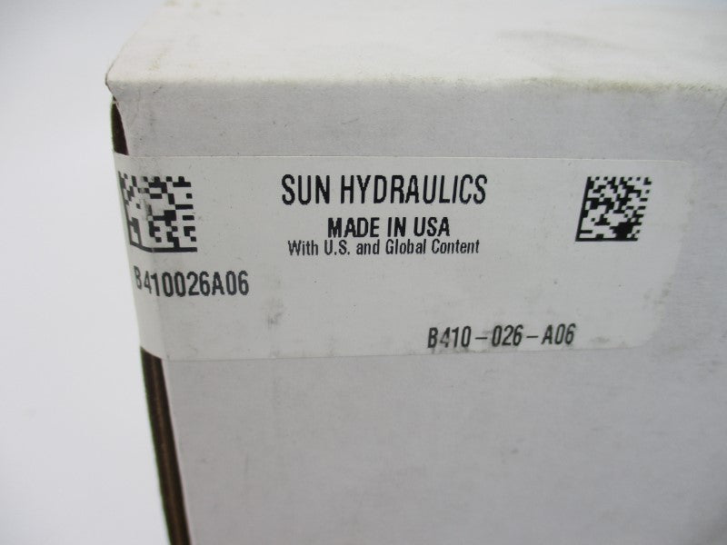 SUN HYDRAULICS B410-026-A06 NSFS