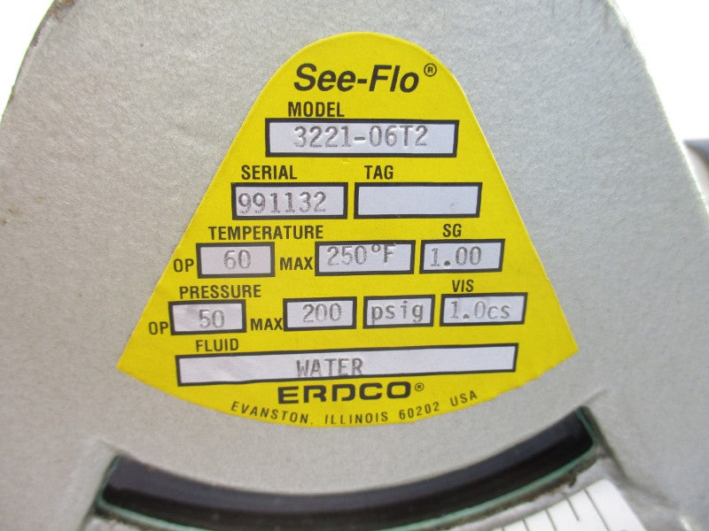 ERDCO 3221-06T2 200PSI (AS PICTURED) NSNP