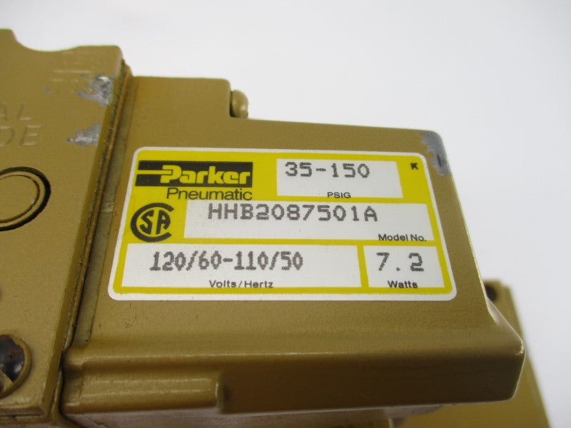 PARKER HHB2087501A 110-120V 35-150PSI NSNP