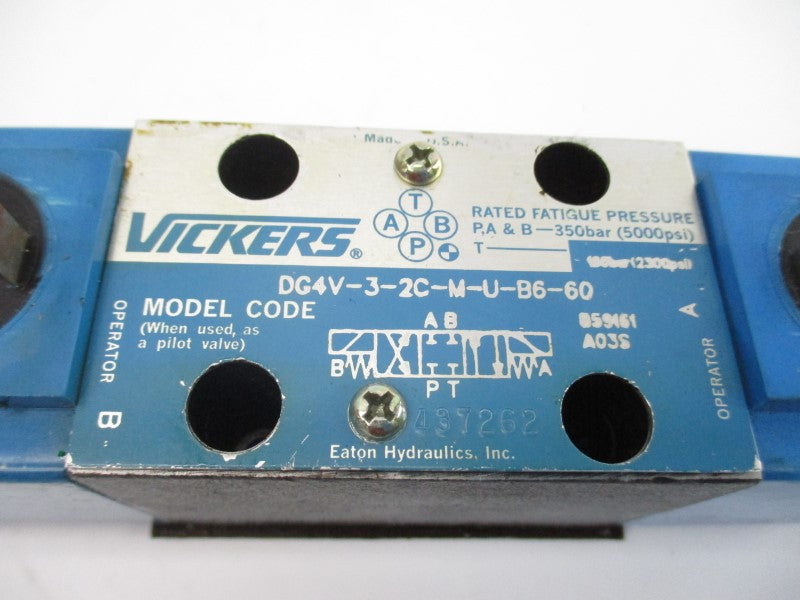 VICKERS DG4V32CMUB660 859461 110/120V 5000PSI UNMP