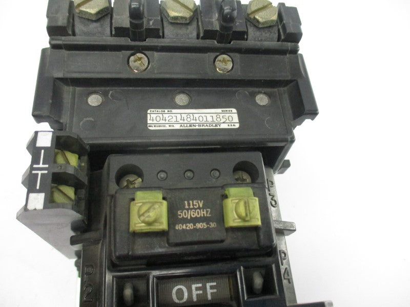 ALLEN BRADLEY 40421484011850 115V NSNP