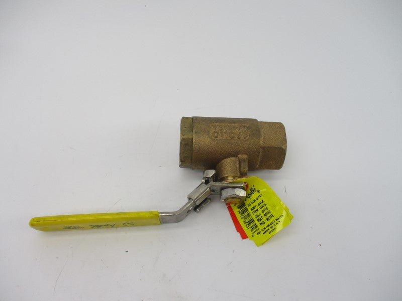 Apollo Valvola A Sfera In Bronzo 3/4 FNPT – In Linea 70-104-41, Fatta In USA