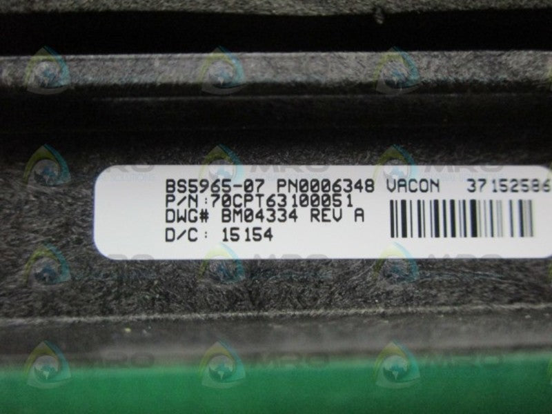 VACON 70CPT64100051 NSNP