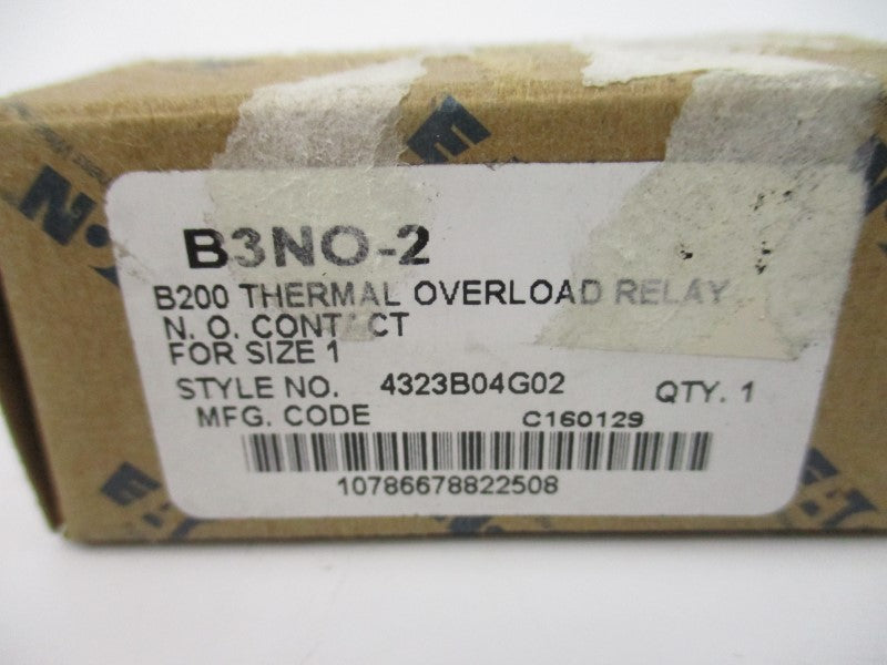 EATON B3NO-2 4323B04G02 NSMP