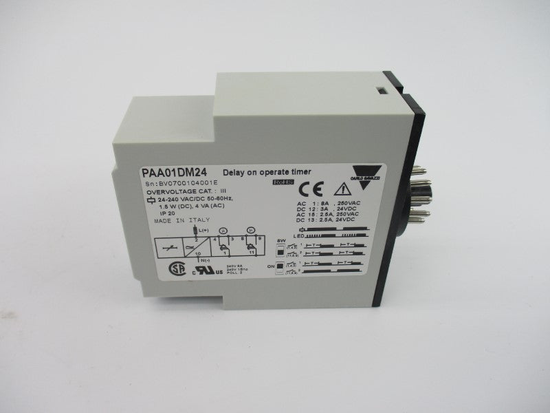 CARLO GAVAZZI PAA01DM24 24-240VAC/DC 0.1S-10H NSMP