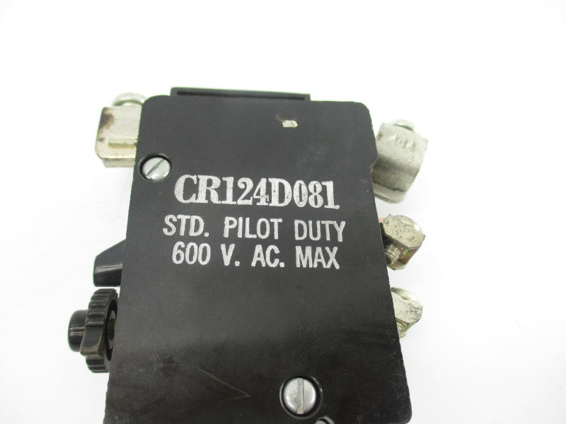 GENERAL ELECTRIC CR124D081 600VAC NSNP