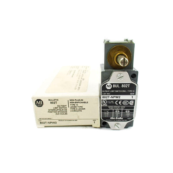 ALLEN BRADLEY 802T-NPW2 SER. 1 72-120VAC 60A (WH) NSMP