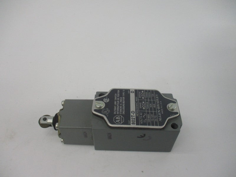ALLEN BRADLEY 802T-D SER. D 72-120VAC 60A (WH) NSMP
