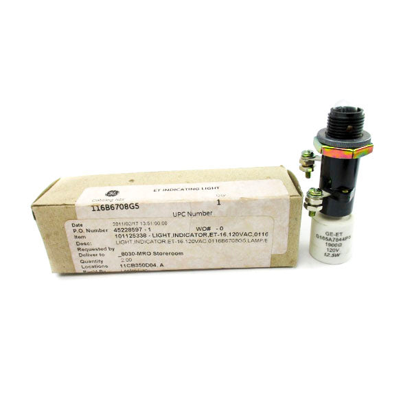 GENERAL ELECTRIC 116B6708G5 120V NSMP