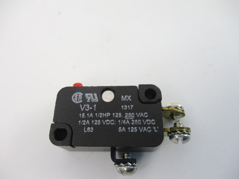 MICRO SWITCH V3-1 250VAC/DC 15.1A NSNP