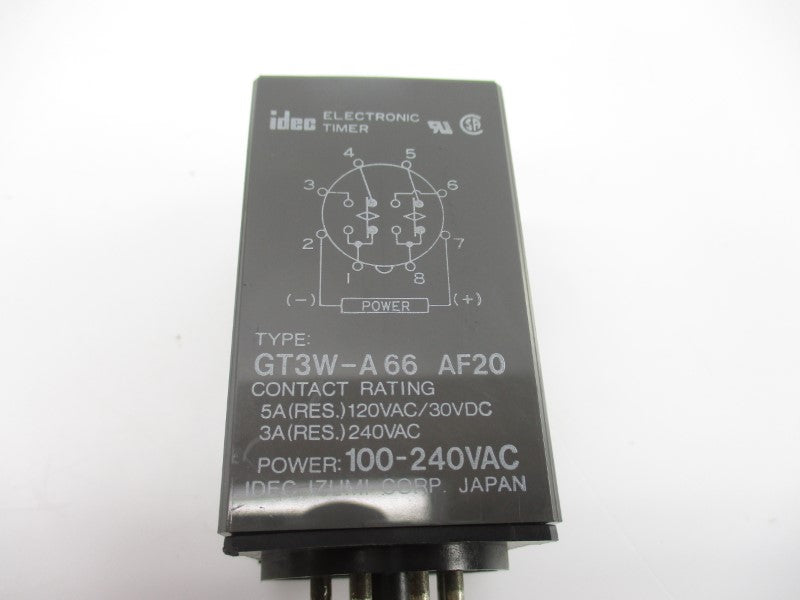 IDEC GT3W-A66AF20 100-240VAC 5A UNMP