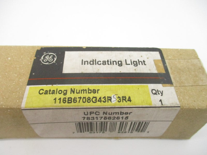 GENERAL ELECTRIC 116B6708G43R53R4 125V NSMP