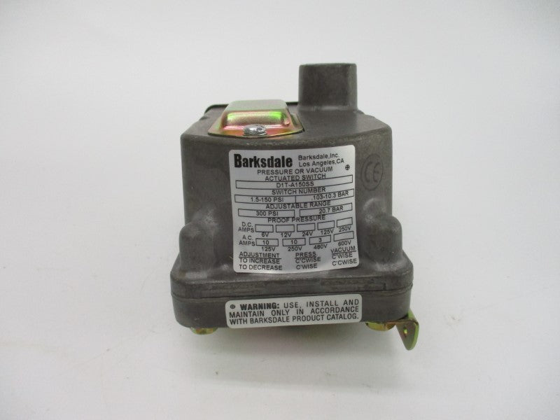 BARKSDALE D1T-A150SS 480VAC 3A 1.5-150PSI NSMP