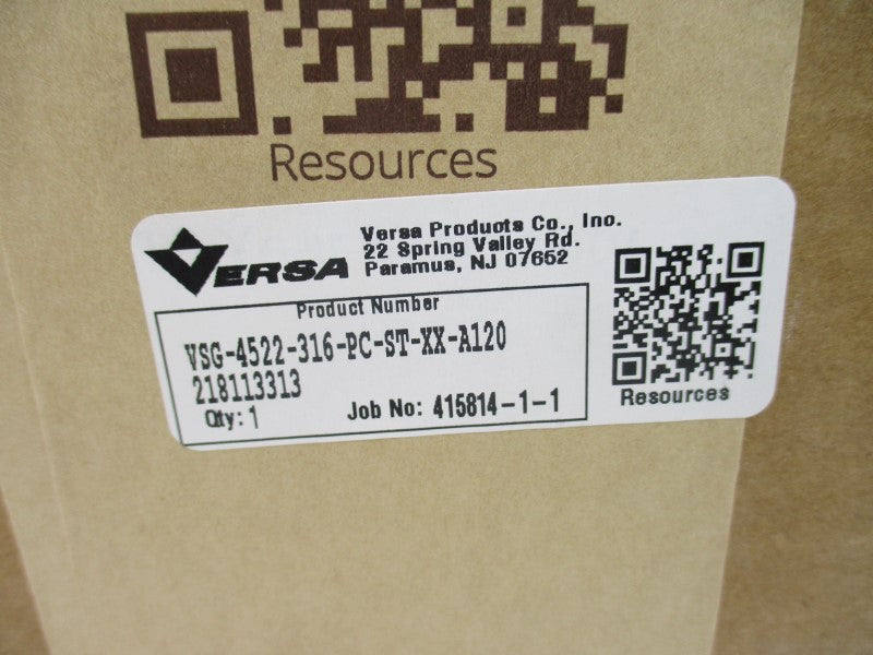 VERSA VSG-4522-316-PC-ST-XX-A120 175PSI NSMP