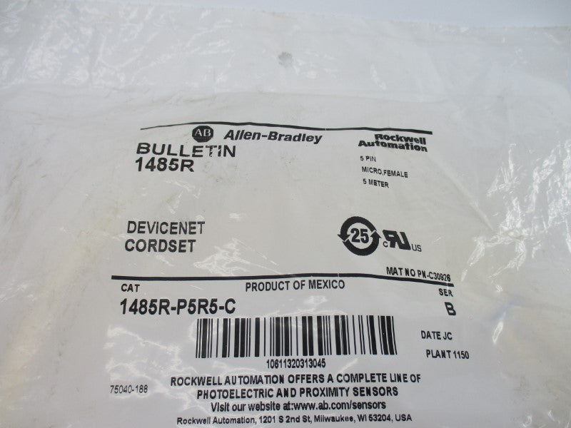 ALLEN BRADLEY 1485R-P5R5-C SER. B NSMP