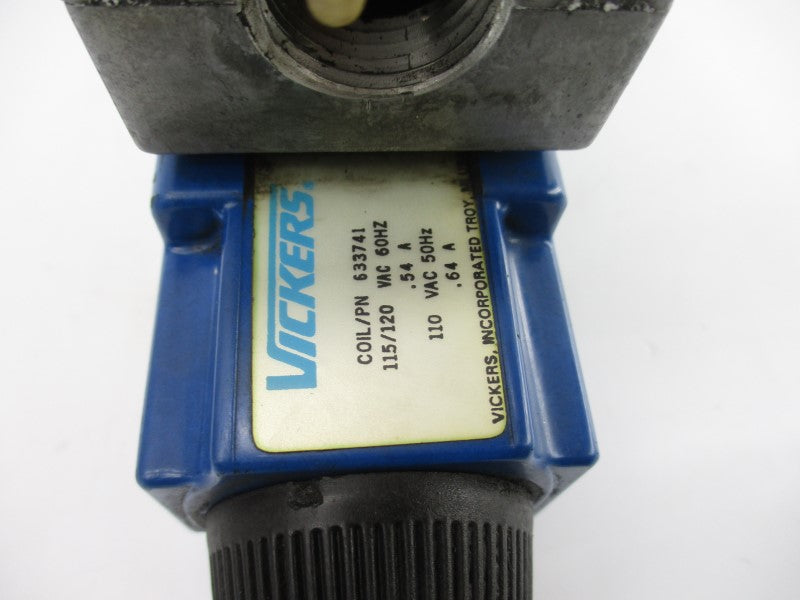 VICKERS DG4V36CMWB40S324 684053 110/115-120V .54/.64A 5000PSI UNMP