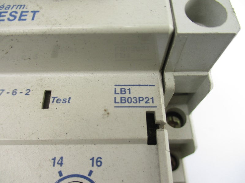TELEMECANIQUE LB1LB03P21 W/ LD1LB030 W/ LA1-LB017 105/115-120V 12-18A UNMP