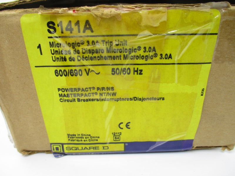 SQUARE D S141A 600/690V 3.0A NSMP