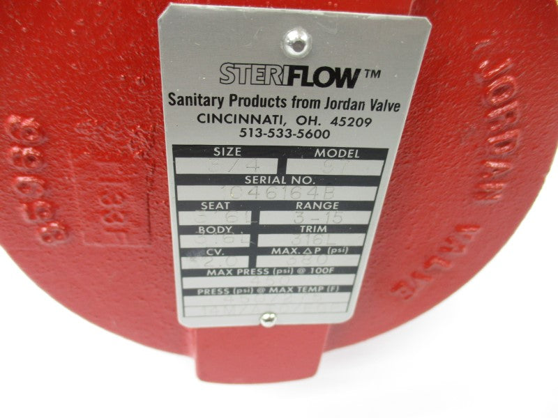 STERIFLOW 97 3-15PSI 3/4" NSNP
