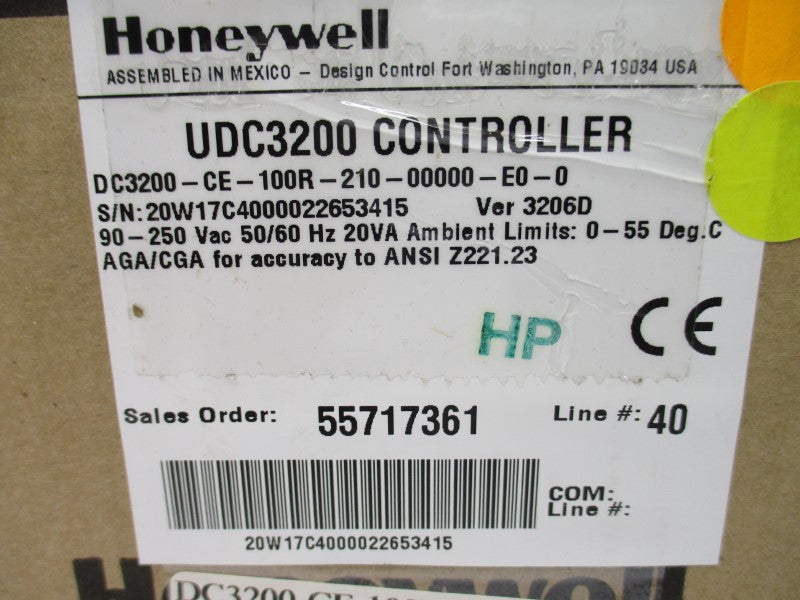 HONEYWELL DC3200-CE-100R-210-00000-E0-0 90-250VAC NSMP