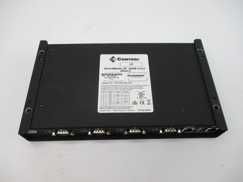 COMTROL 99447-3 DB9M/RJ45 24VDC 0.5A NSMP