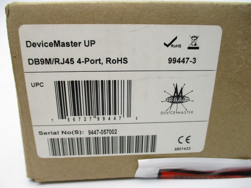 COMTROL 99447-3 DB9M/RJ45 24VDC 0.5A NSMP