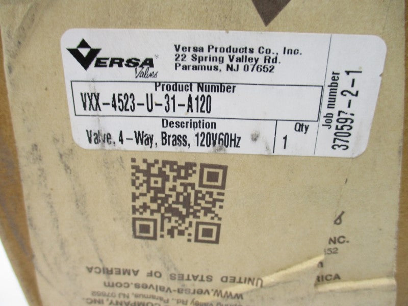 VERSA VXX-4523-U-31-A120 120V 40-175PSI NSMP