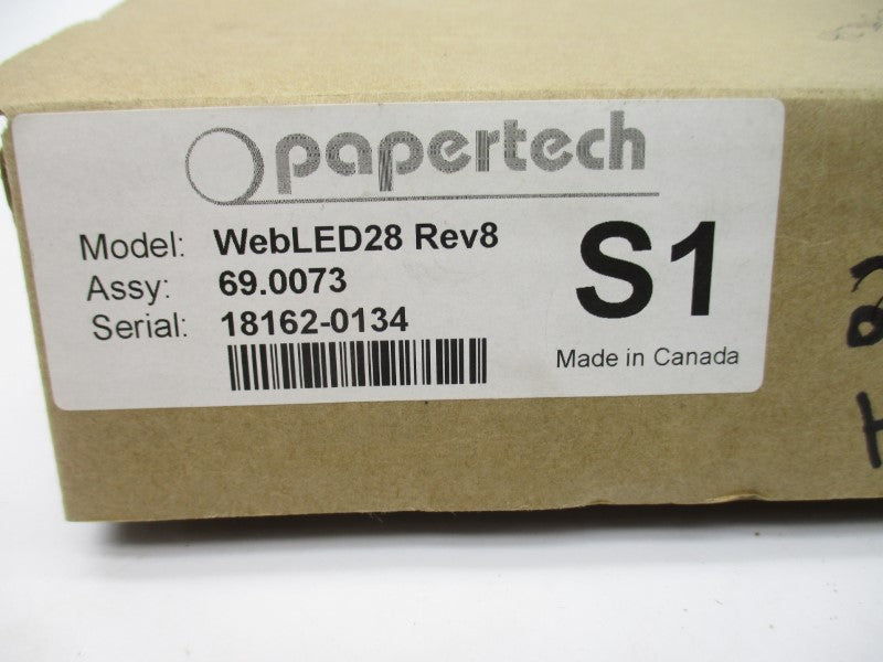 PAPERTECH WEBLED28 69.0073 REV. 8 NSMP