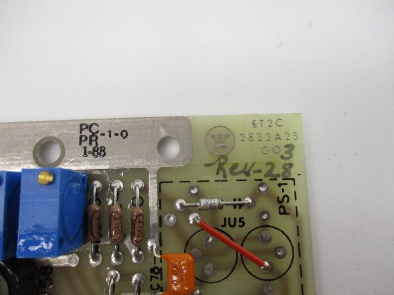 WESTINGHOUSE 2822A25GO3 6T2C REV. 28 NSNP
