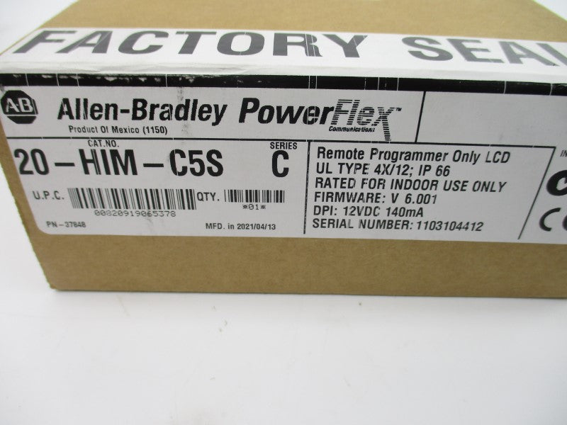 ALLEN BRADLEY 20-HIM-C5S SER. C F/W V6.001 12VDC NSFS