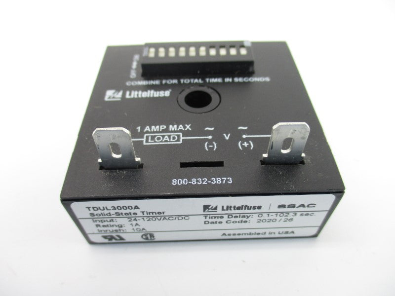 LITTELFUSE TDUL3000A 24-120VAC/DC 10A 0.1-102.3S UNMP
