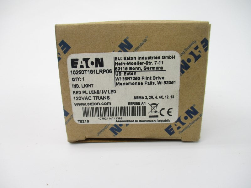 EATON 10250T181LRP06 SER. A1 120VAC NSMP