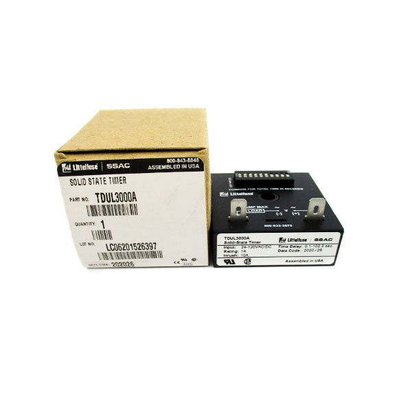 LITTELFUSE TDUL3000A 24-120VAC/DC 10A 0.1-102.3S NSMP