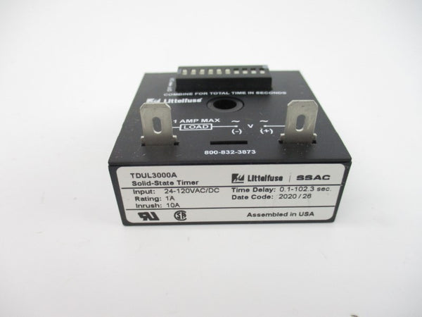 LITTELFUSE TDUL3000A 24-120VAC/DC 10A 0.1-102.3S NSMP