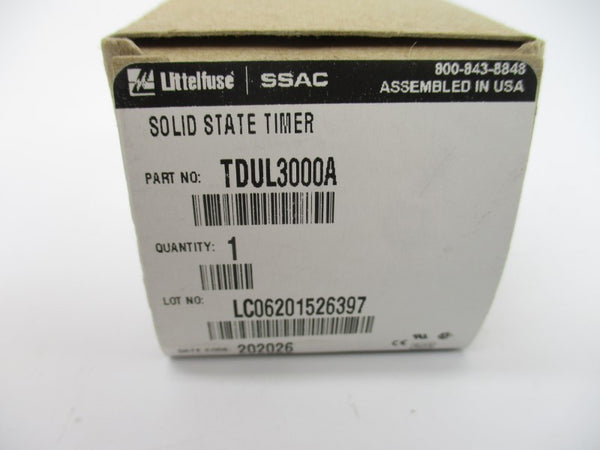 LITTELFUSE TDUL3000A 24-120VAC/DC 10A 0.1-102.3S NSMP