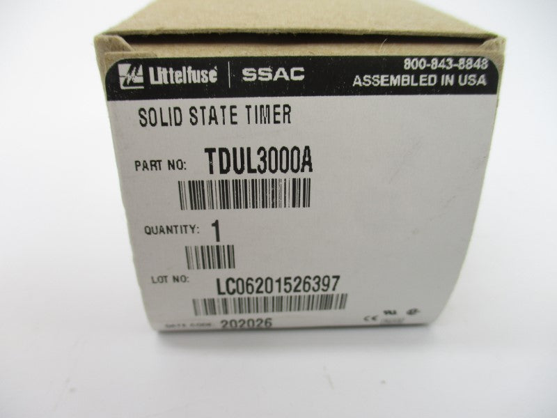LITTELFUSE TDUL3000A 24-120VAC/DC 10A 0.1-102.3S NSMP