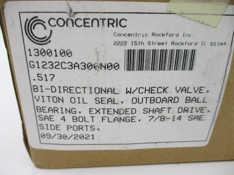 CONCENTRIC G1232C3A300N00 NSMP