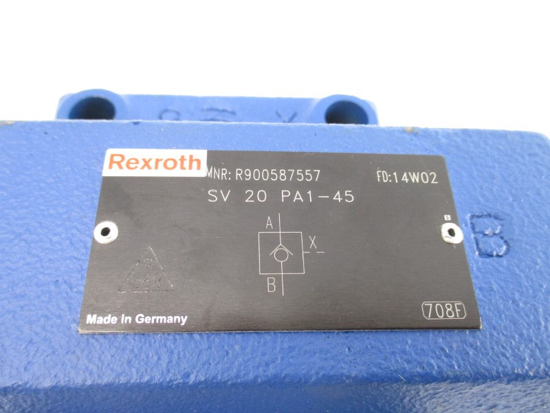REXROTH SV20PA1-45 R900587557 NSNP