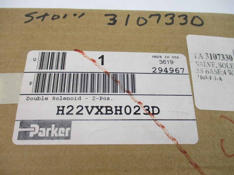 PARKER H22VXBH023D 120VAC 145PSI NSMP