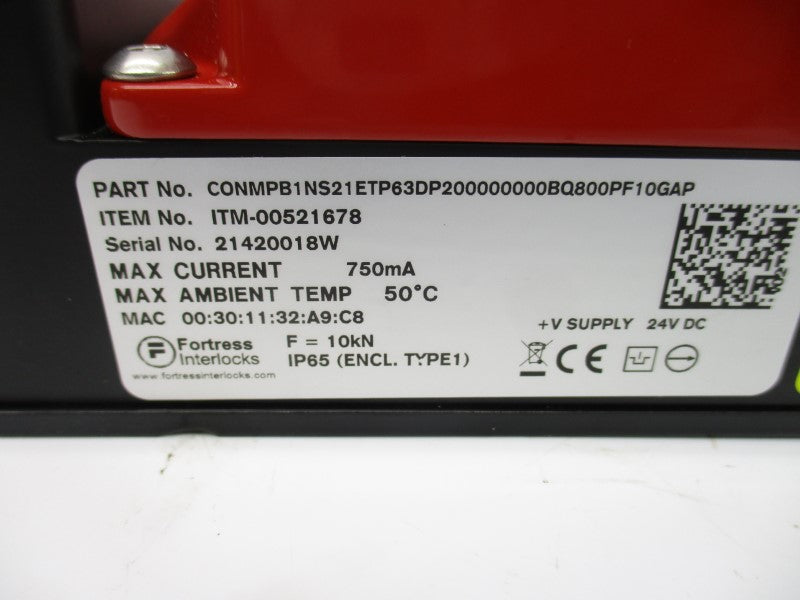 FORTRESS CONMPB1NS21ETP63DP200000000BQ800PF10GAP ITM-00521678 24VDC NSNP
