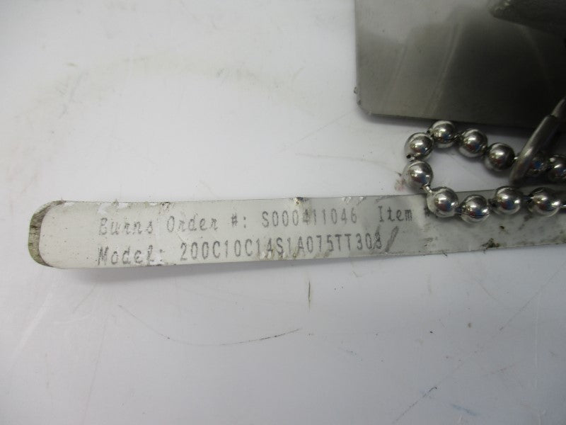 BURNS 200C10C14S1A075TT303 NSNP