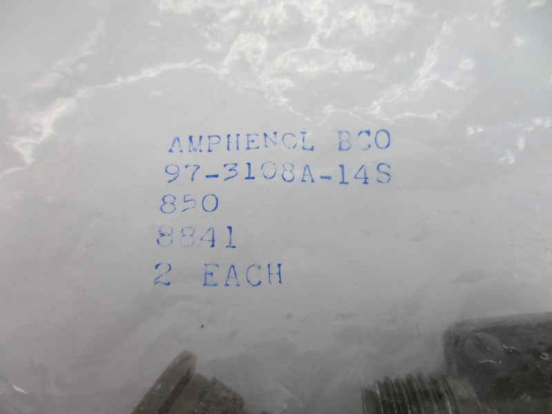 AMPHENOL 97-3108A-14S (PKG OF 2) NSMP