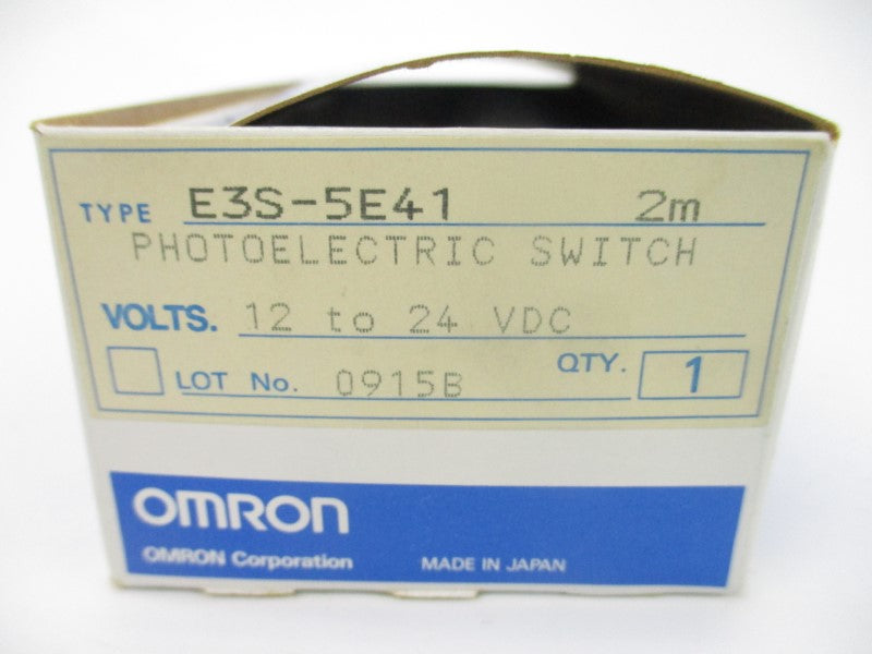 OMRON E3S-5E41 12-24VDC 2M (AS PICTURED) NSMP