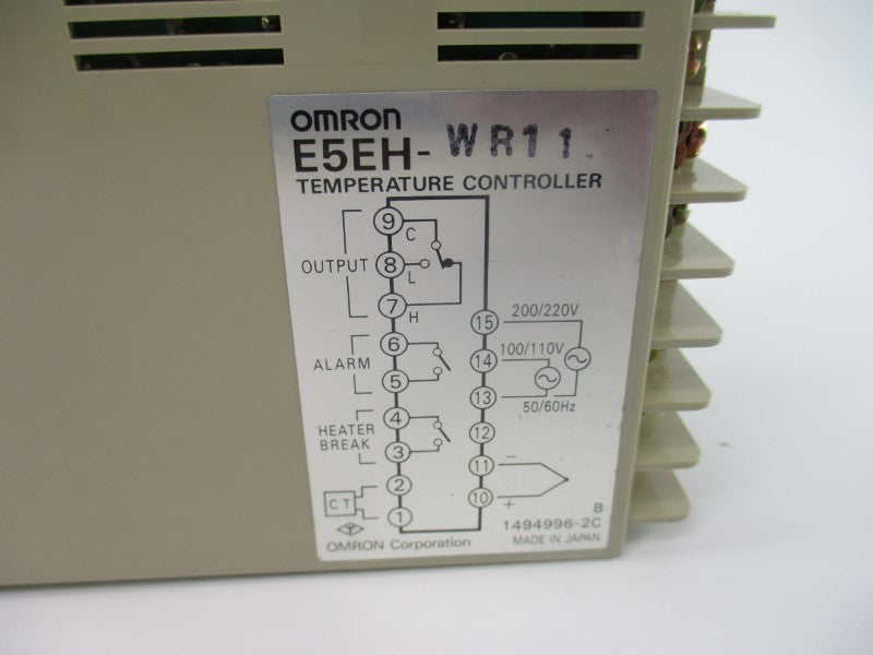 OMRON E5EH-WR11 100-110/200-220VAC 5A UNMP