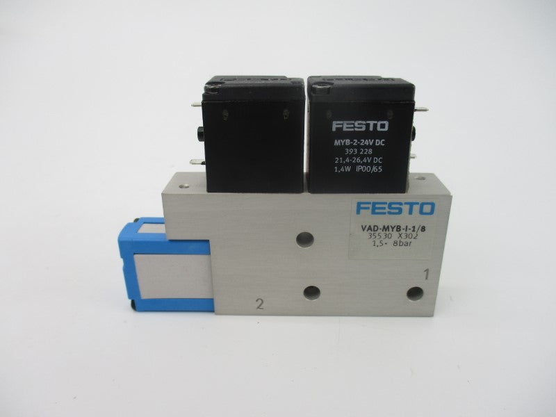 FESTO VAD-MYB-I-1/8 35530 21.4-26.4VDC NSMP