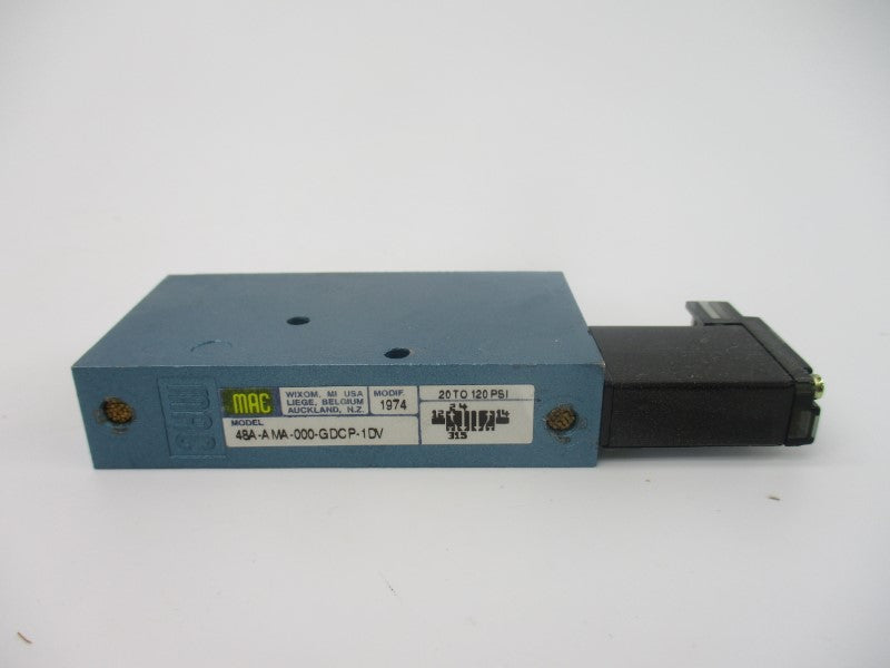 MAC 48A-AM-A000GDCP1DV 24VDC 20-120PSI NSMP